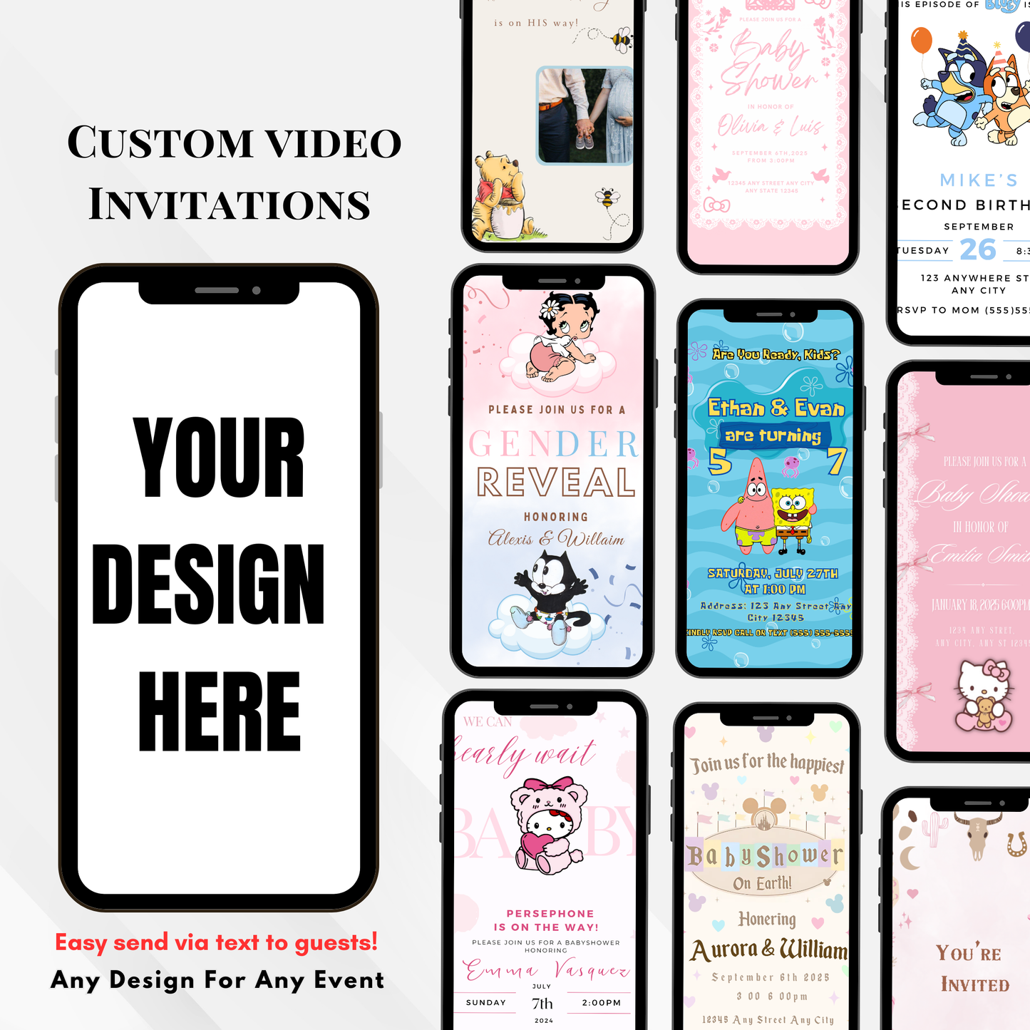 Custom Video Invitation