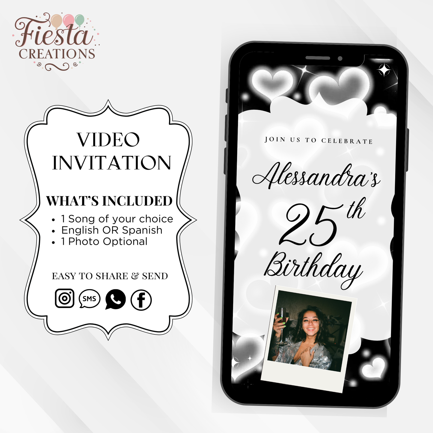 Y2K Birthday Video Invitation