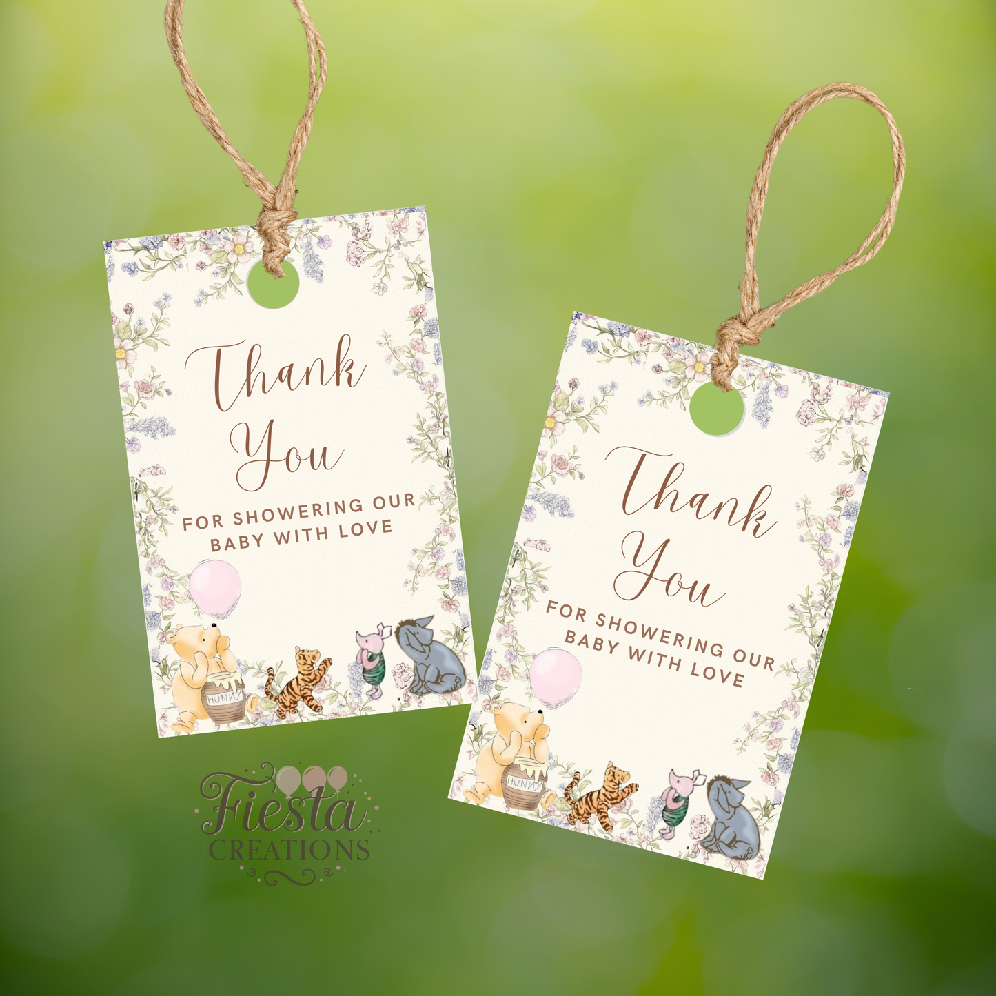 Pink Winnie Baby Shower Ultimate Bundle