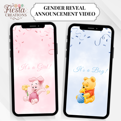 Winnie Gender Reveal Video Announcement