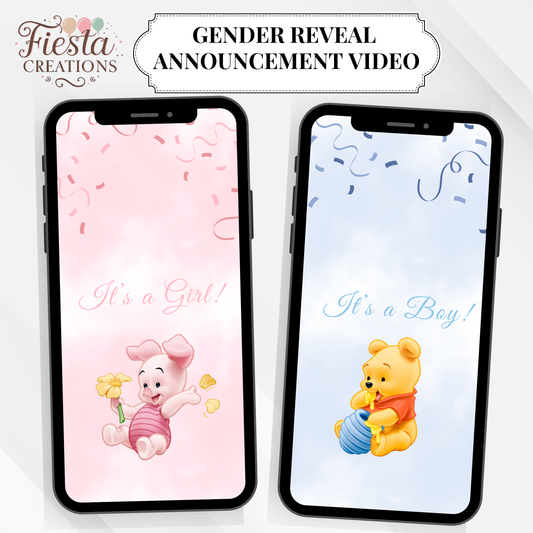 Winnie Gender Reveal Video Announcement