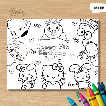 HK Pool Party Birthday Fiesta Bundle Templates
