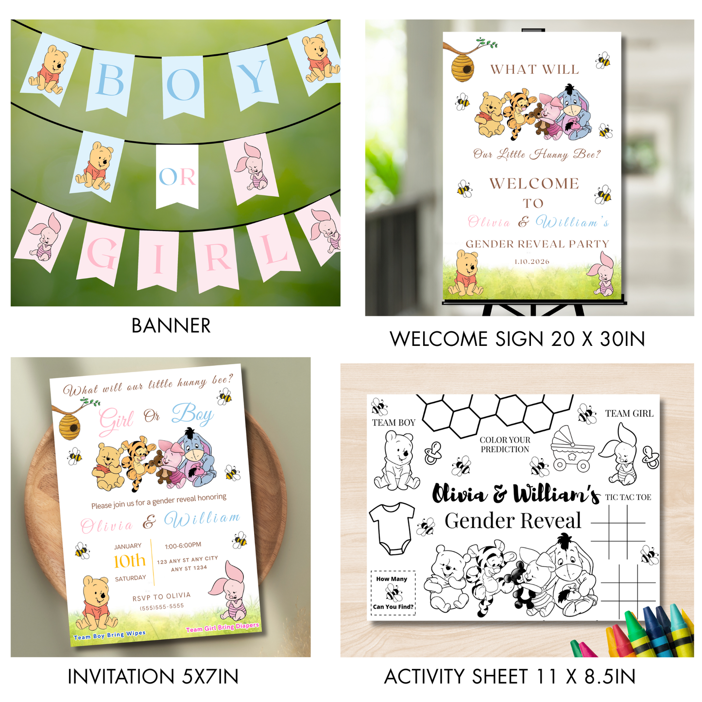 Boy or Girl Winnie Bundle