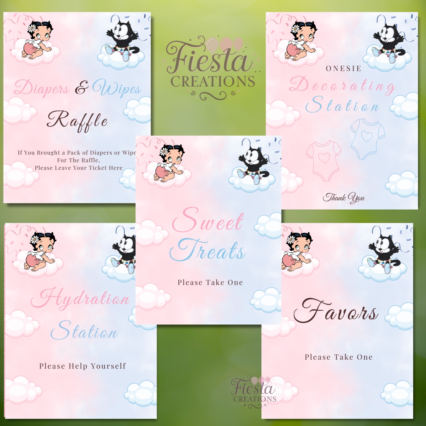 Betty or Felix Gender Reveal Ultimate Bundle