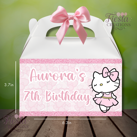 HK Bow Birthday Treat Box