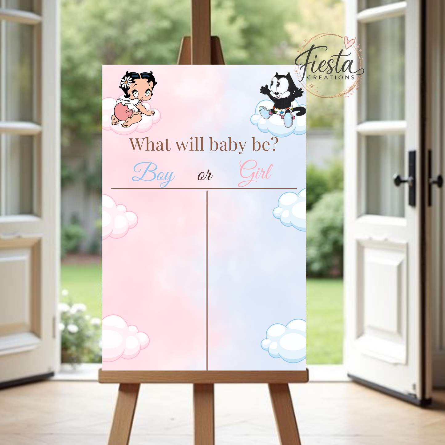 Betty Gender Reveal DIY Celebration Bundle
