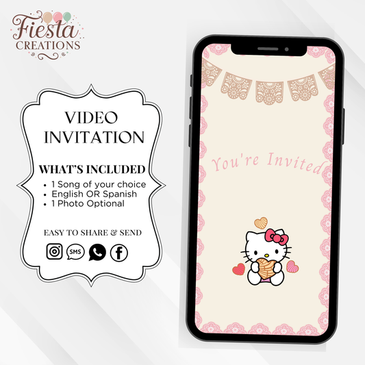 Conchita Baby Shower Video Invitation