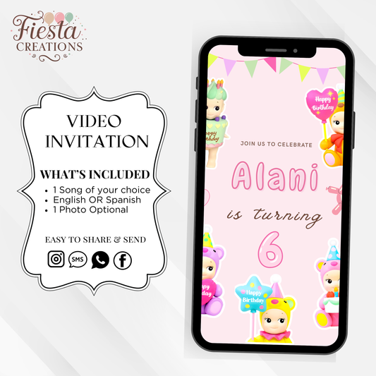 Birthday Video Invitation