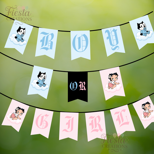 Betty Gender Reveal Banner #4