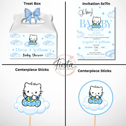 Daniel Baby Shower Mega Bundle | Editable Templates