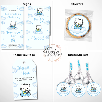 Daniel Baby Shower Mega Bundle | Editable Templates