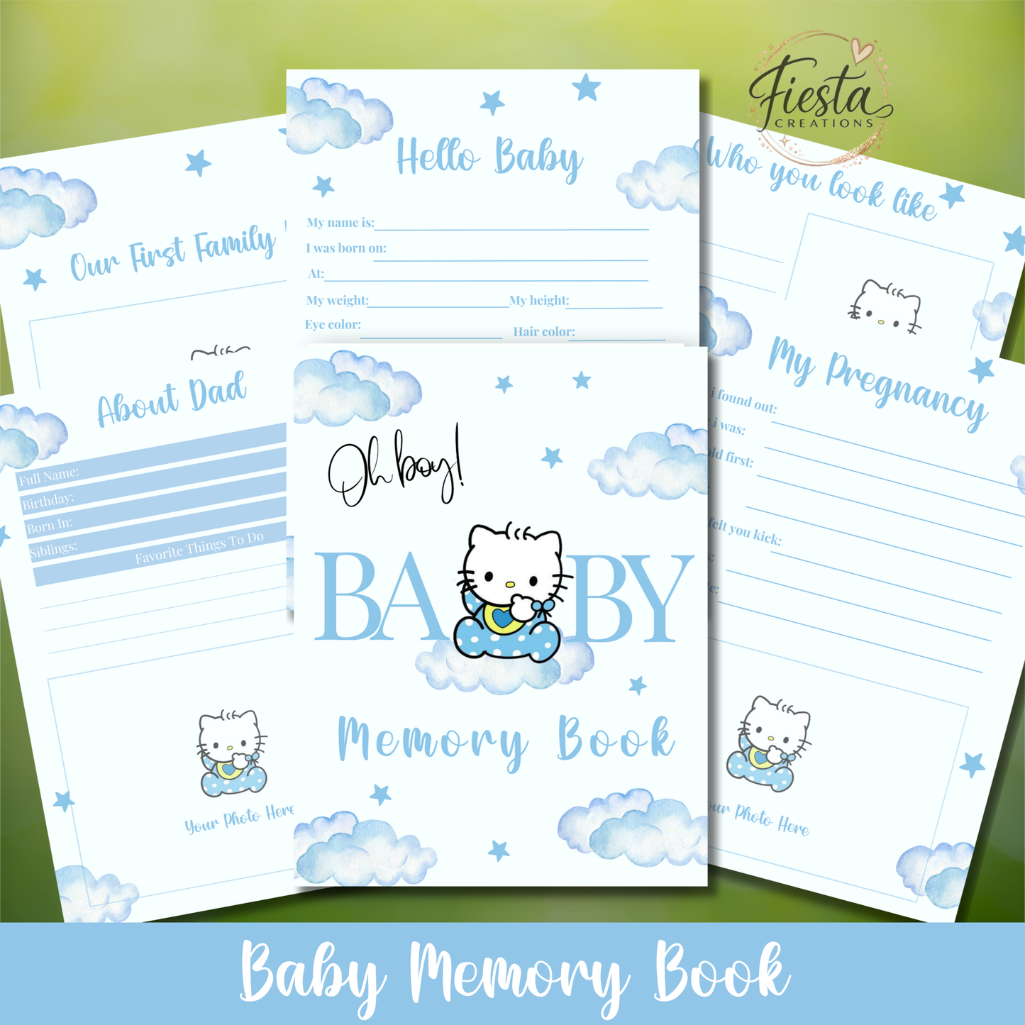 Daniel Baby Shower Mega Bundle | Editable Templates