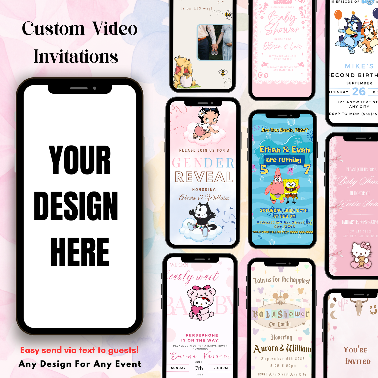 Custom Video Invitation