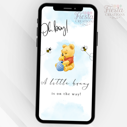 Oh Boy Winnie Video Invitation