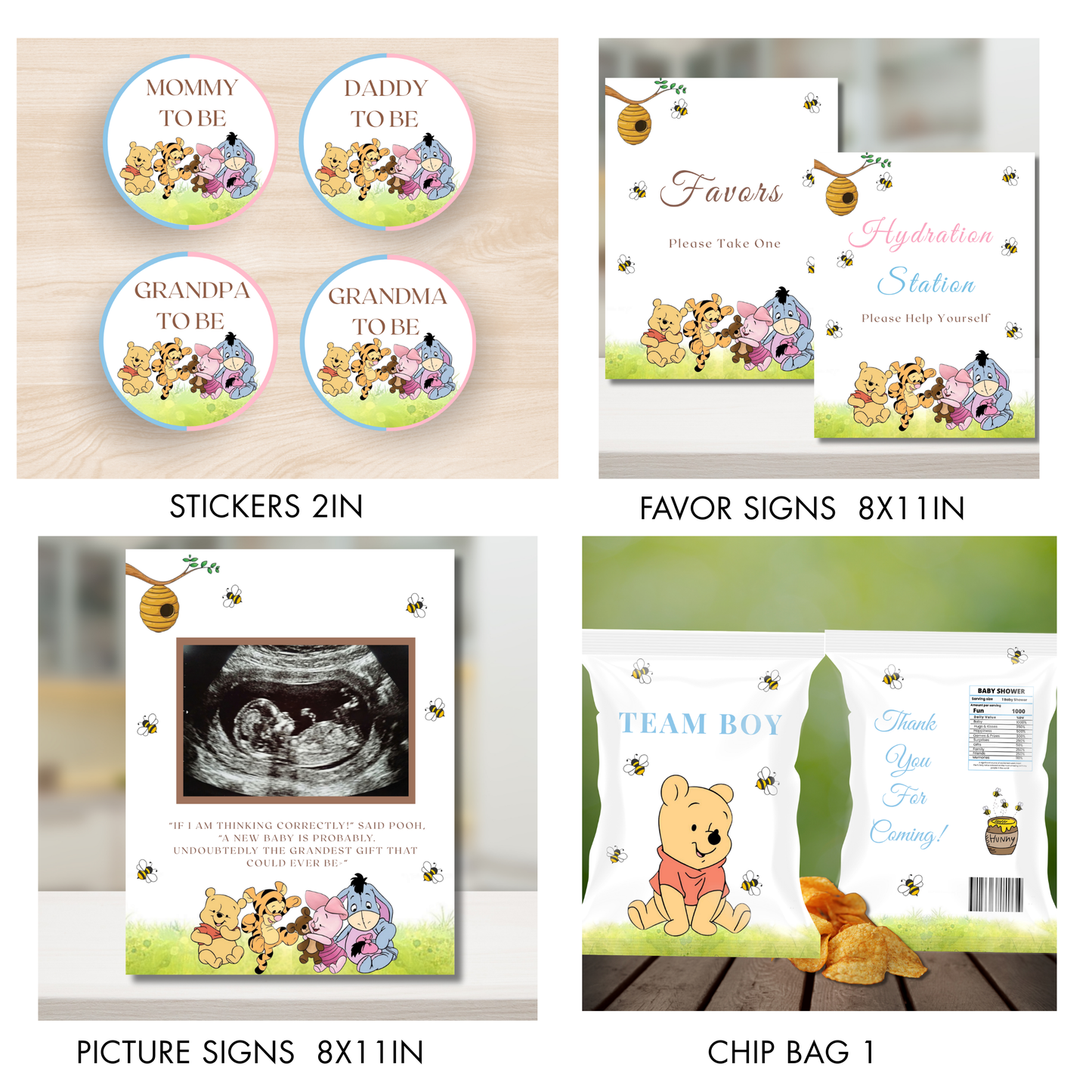 Boy or Girl Winnie Bundle
