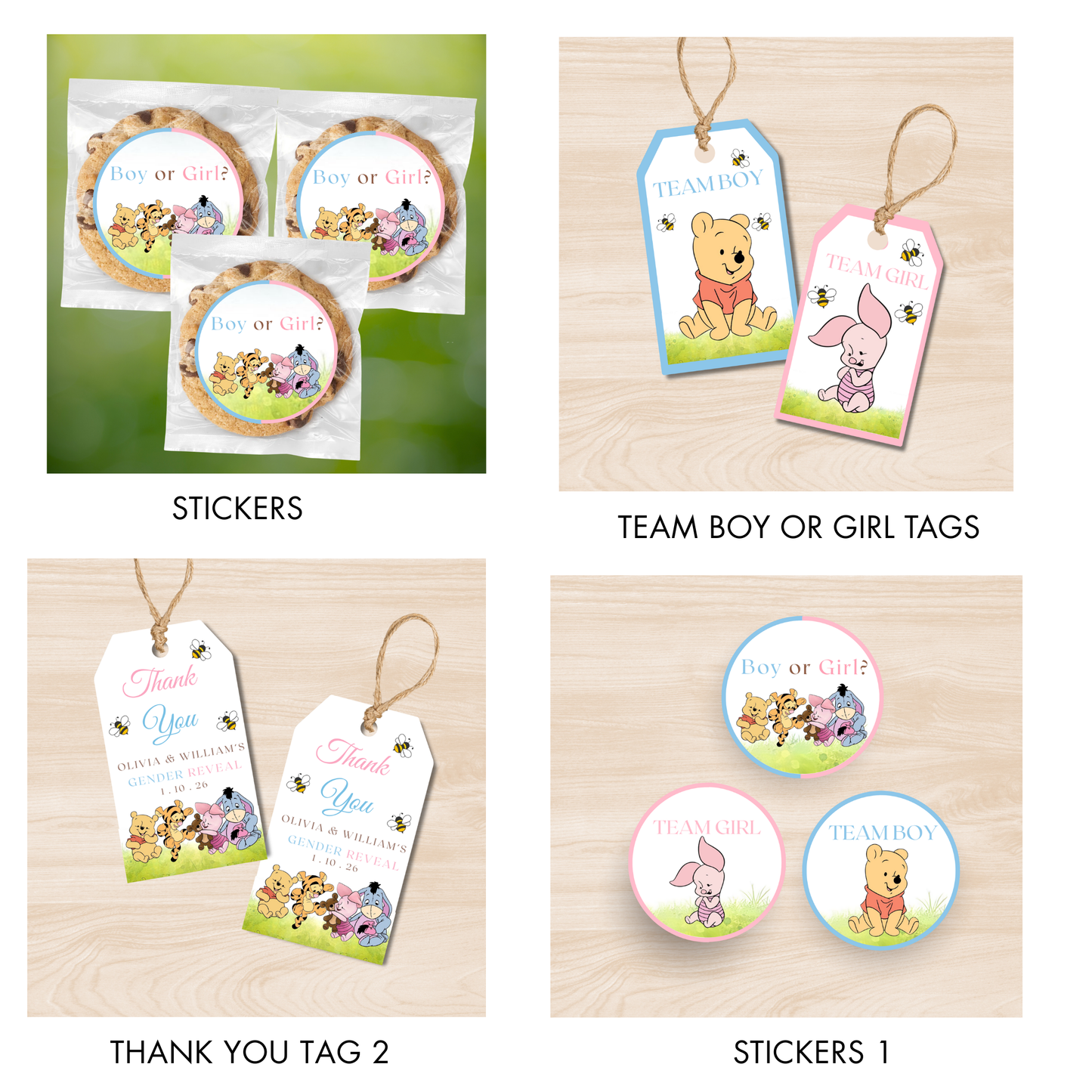 Boy or Girl Winnie Bundle