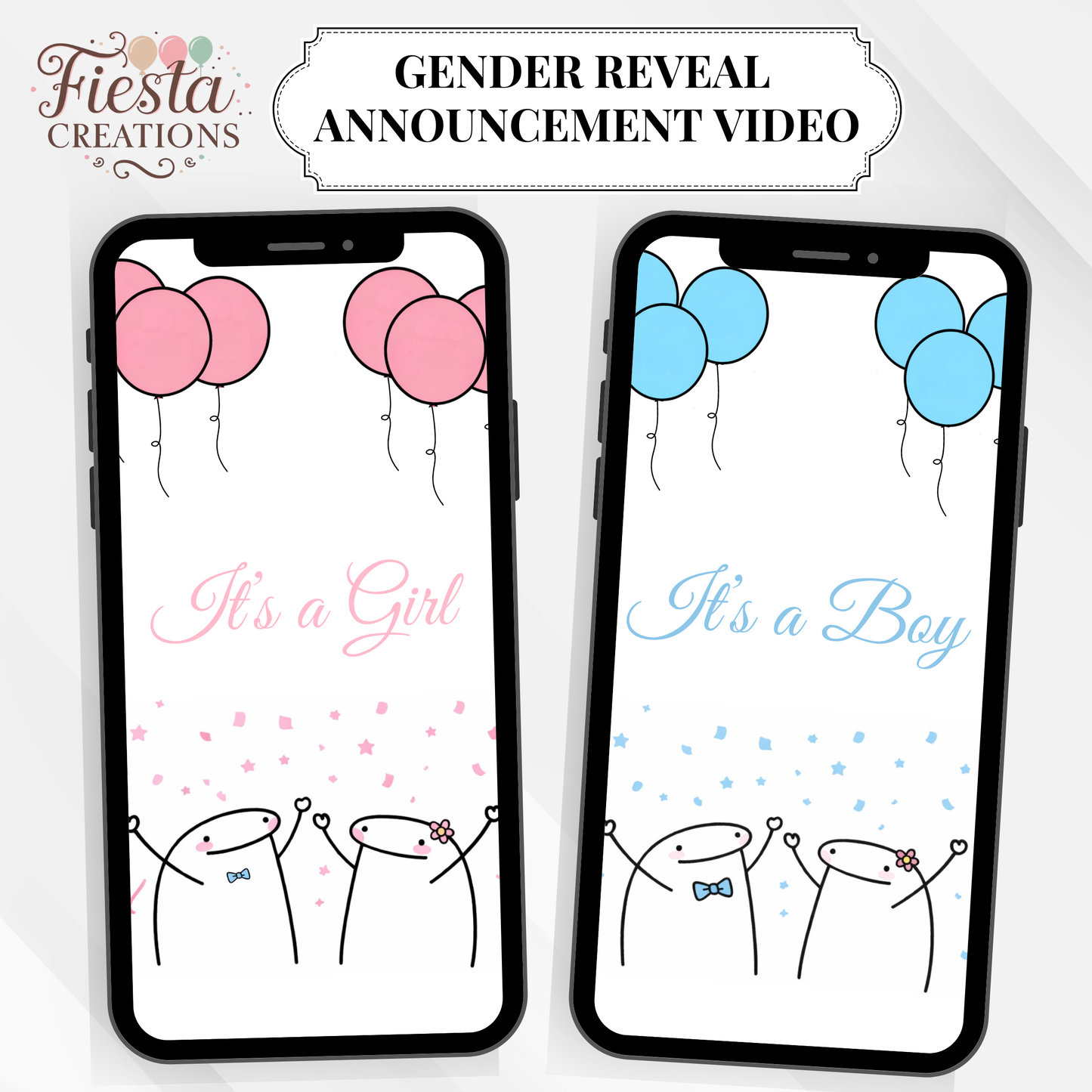 Meme Gender Reveal Announcement Video