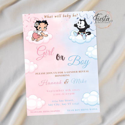 Betty Gender Reveal DIY Celebration Bundle