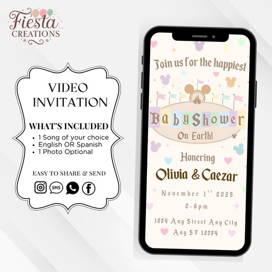 Babyland Baby Shower Video Invitation