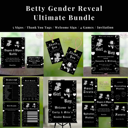 Betty Gender Reveal Ultimate Bundle