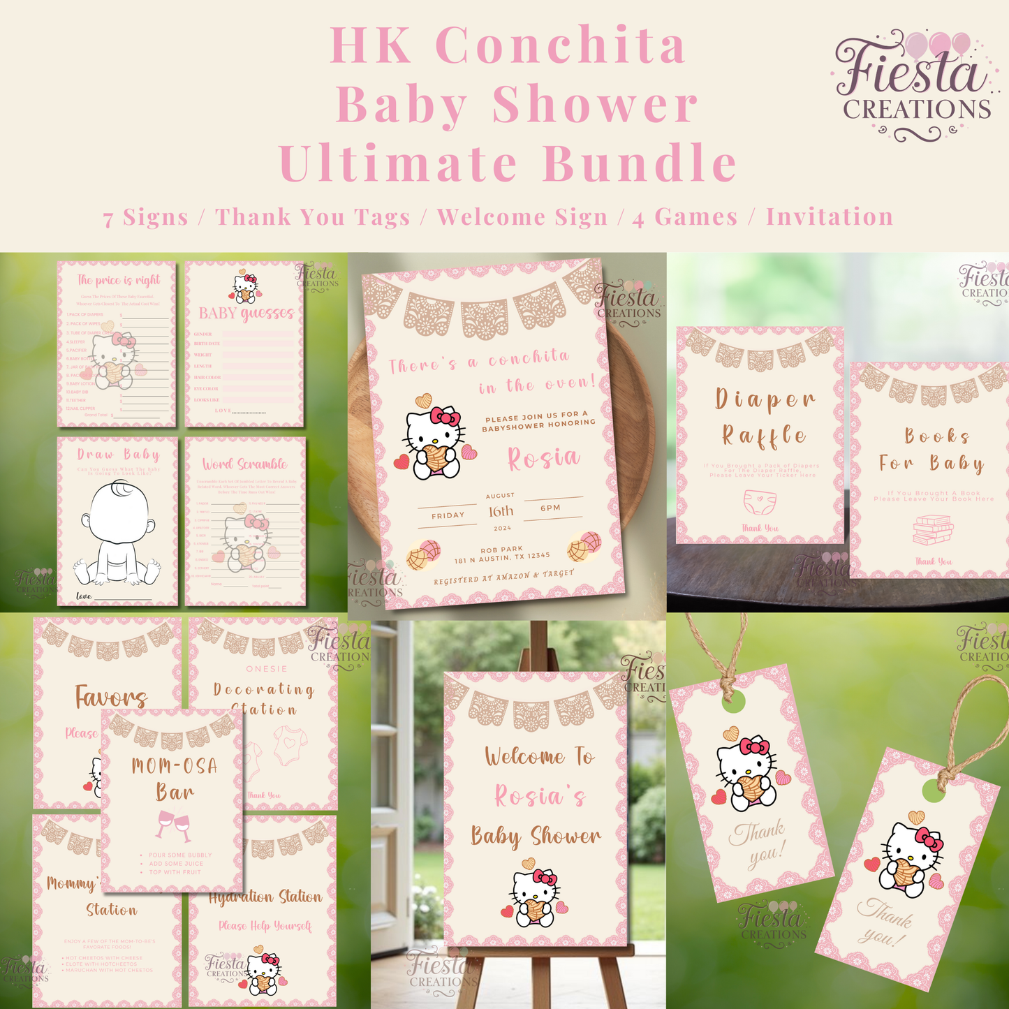 HK Conchita Baby Shower Ultimate Bundle