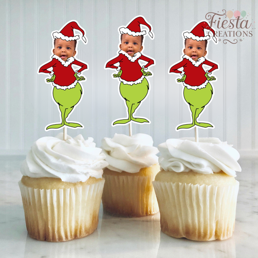 Xmas Cupcake Toppers