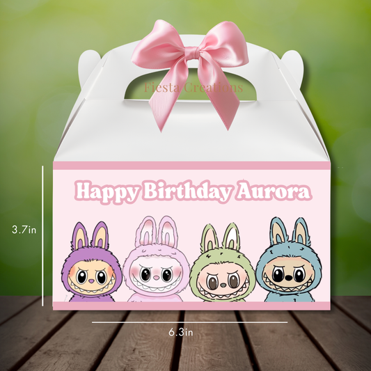 Pink Birthday Treat Box