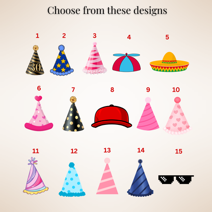 Custom Face Cupcake Toppers