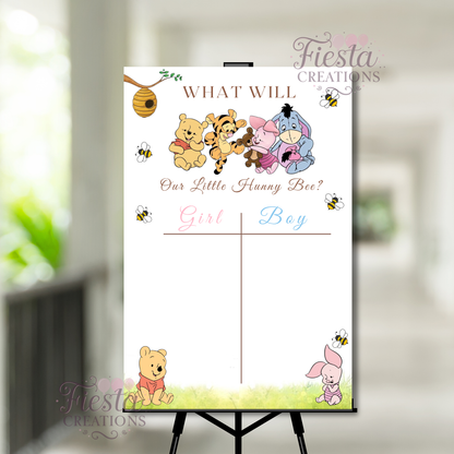 Winnie #2 Gender Reveal DIY Celebration Bundle