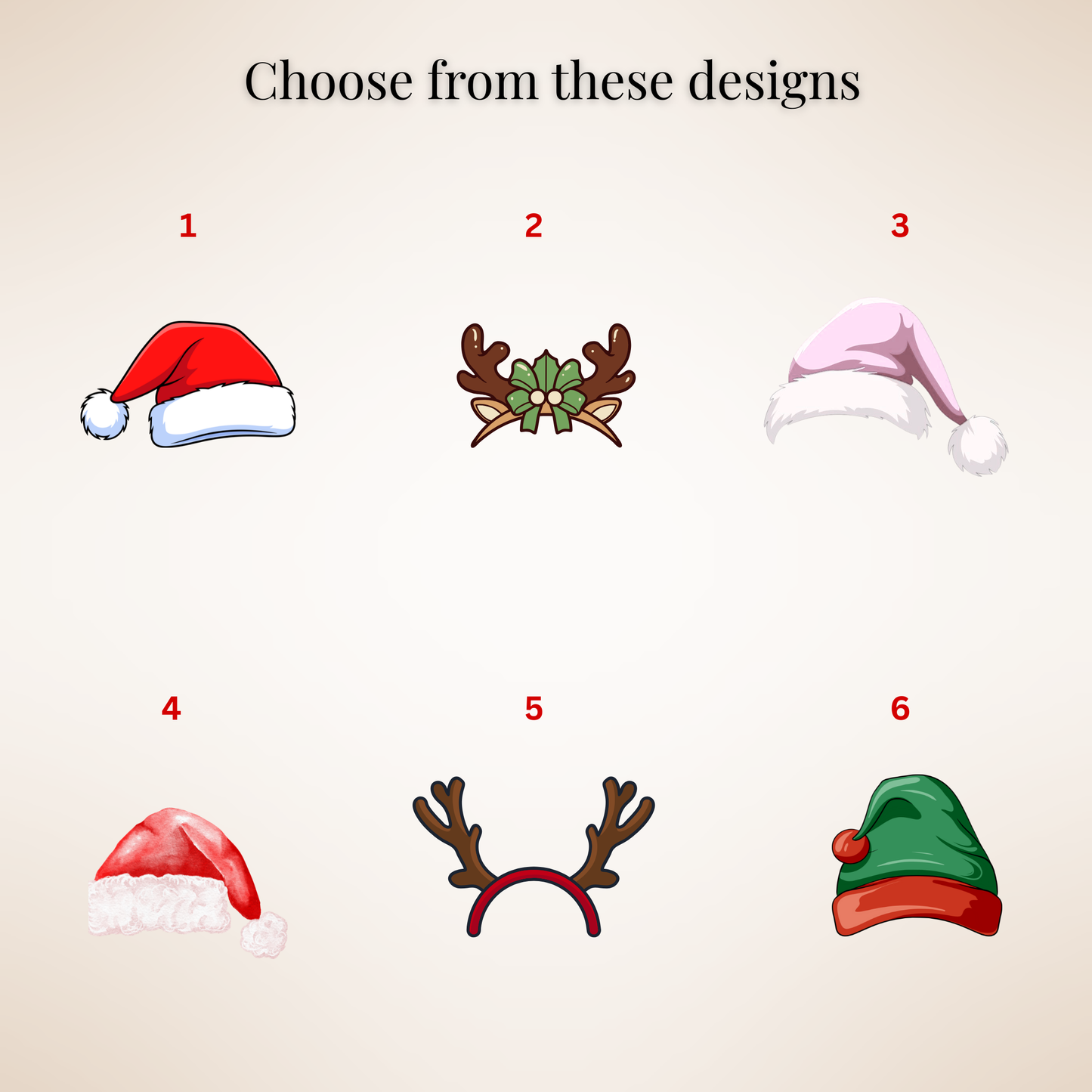 Christmas Cupcake Toppers