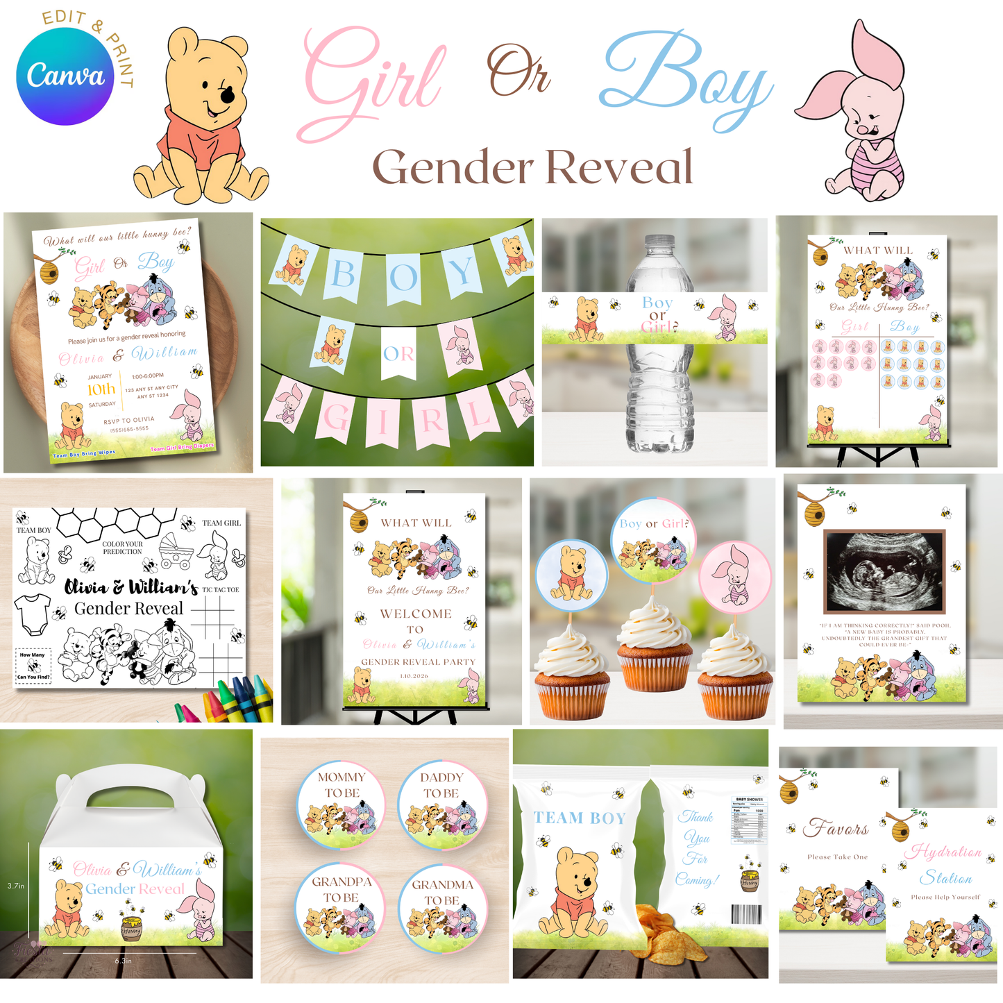 Boy or Girl Winnie Bundle