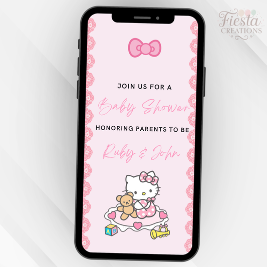 Hello Baby Video Invitation