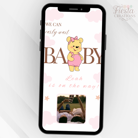 Winnie We Can Bearly wait Baby Shower