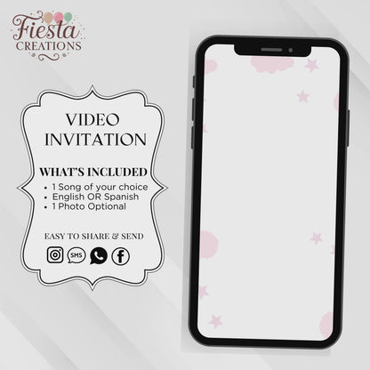 Bear HK Baby Shower Video Invitation