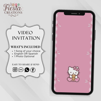 Coquette HK Baby Shower Video Invitation