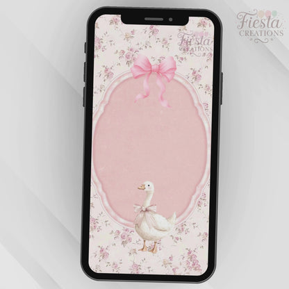 Goose Baby Shower Video Invitation