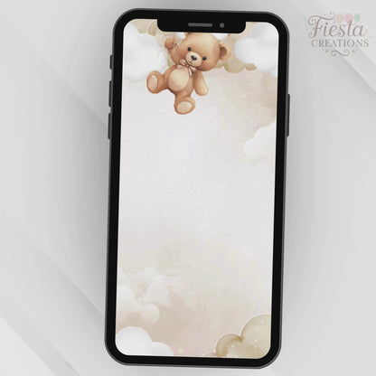 We Can Bearly Wait Gender Reveal Video Invitation