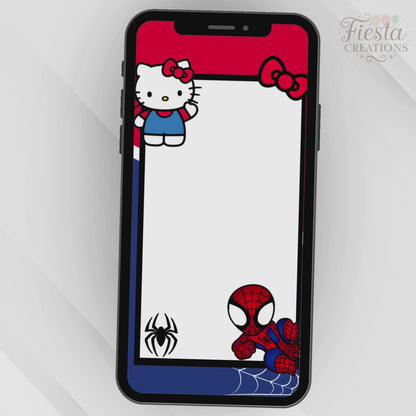 Spider or Kitty Baby Shower Video Invitation