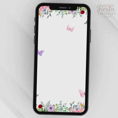 Baby in bloom Baby Shower Video Invitation