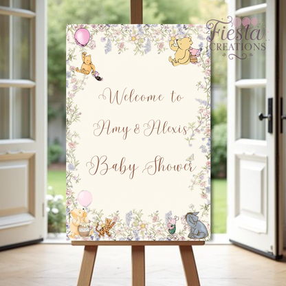 Pink Winnie Baby Shower Ultimate Bundle