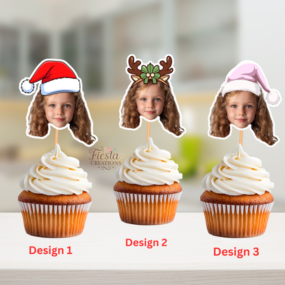 Christmas Cupcake Toppers