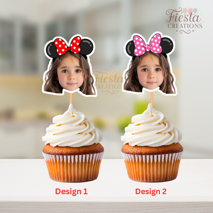 Mouse #2 Birthday Cupcake Toppers